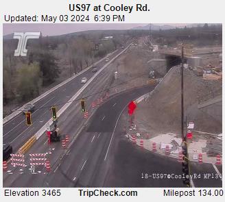 Traffic Cam US 97 at Cooley Rd.